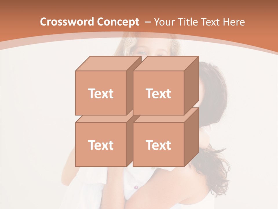 Down Play Hugging PowerPoint Template
