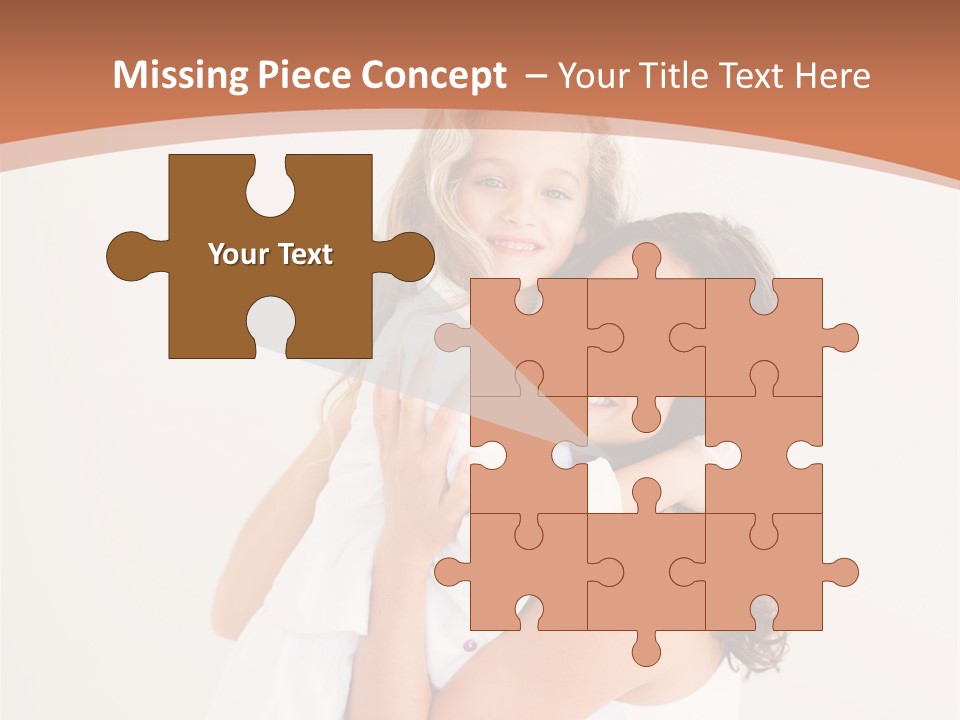 Down Play Hugging PowerPoint Template