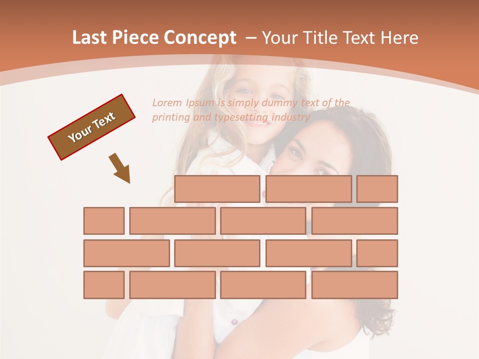Down Play Hugging PowerPoint Template