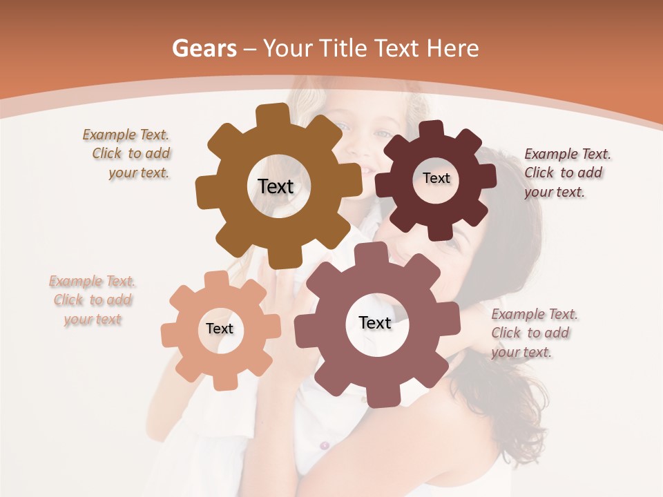 Down Play Hugging PowerPoint Template