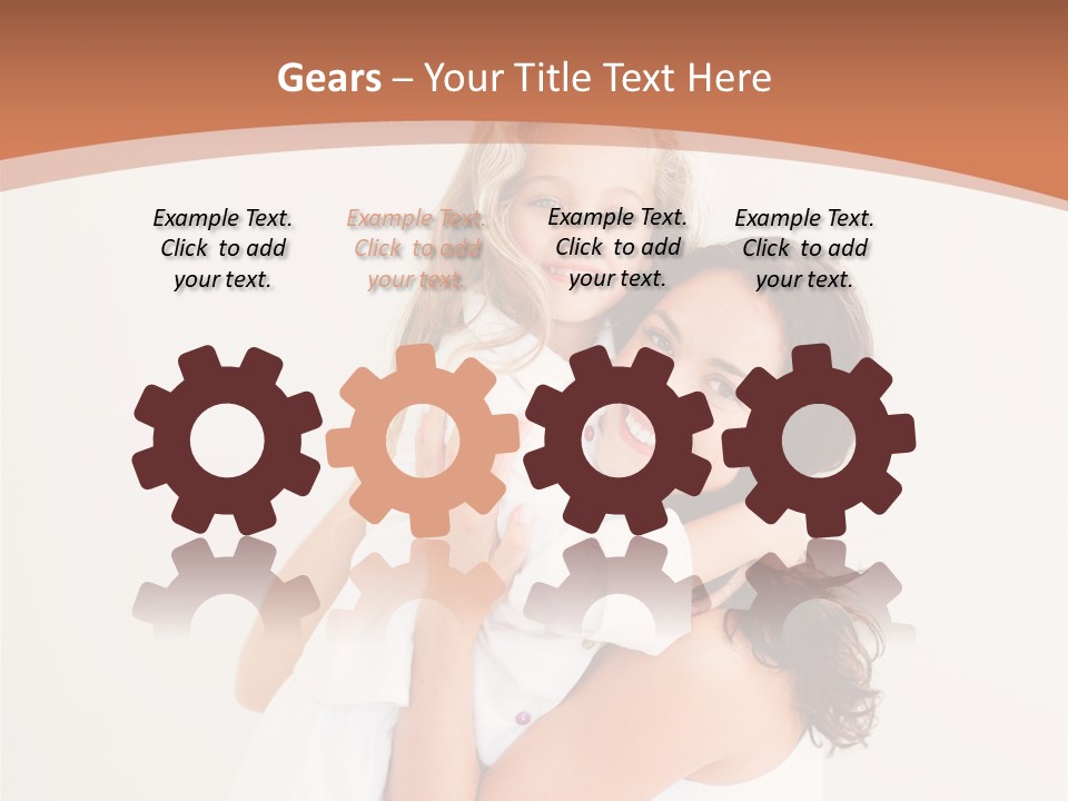 Down Play Hugging PowerPoint Template