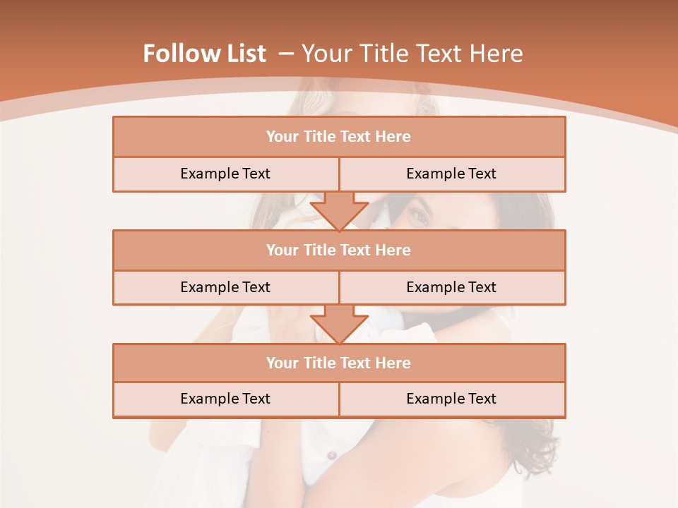 Down Play Hugging PowerPoint Template