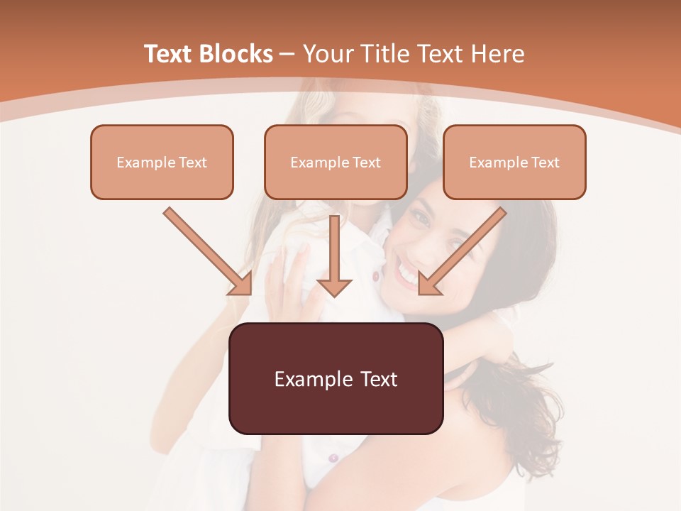 Down Play Hugging PowerPoint Template