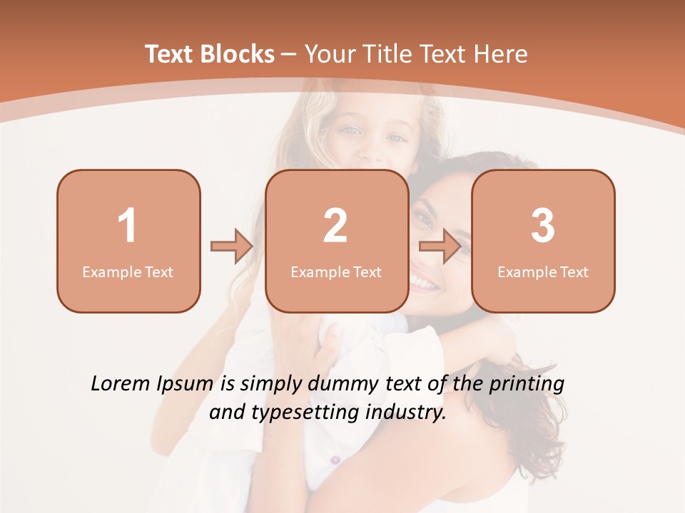 Down Play Hugging PowerPoint Template