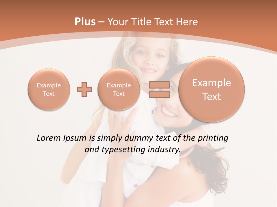 Down Play Hugging PowerPoint Template