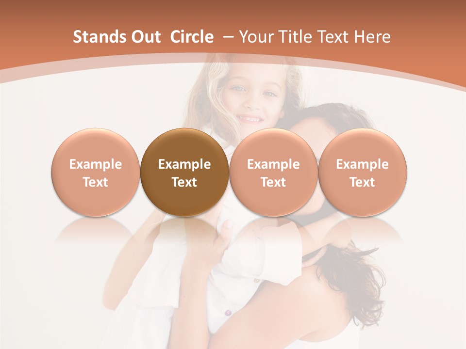 Down Play Hugging PowerPoint Template
