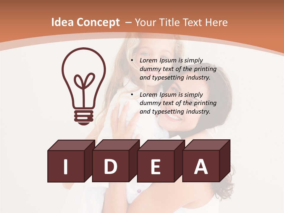 Down Play Hugging PowerPoint Template