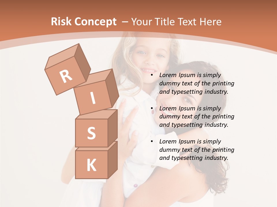 Down Play Hugging PowerPoint Template