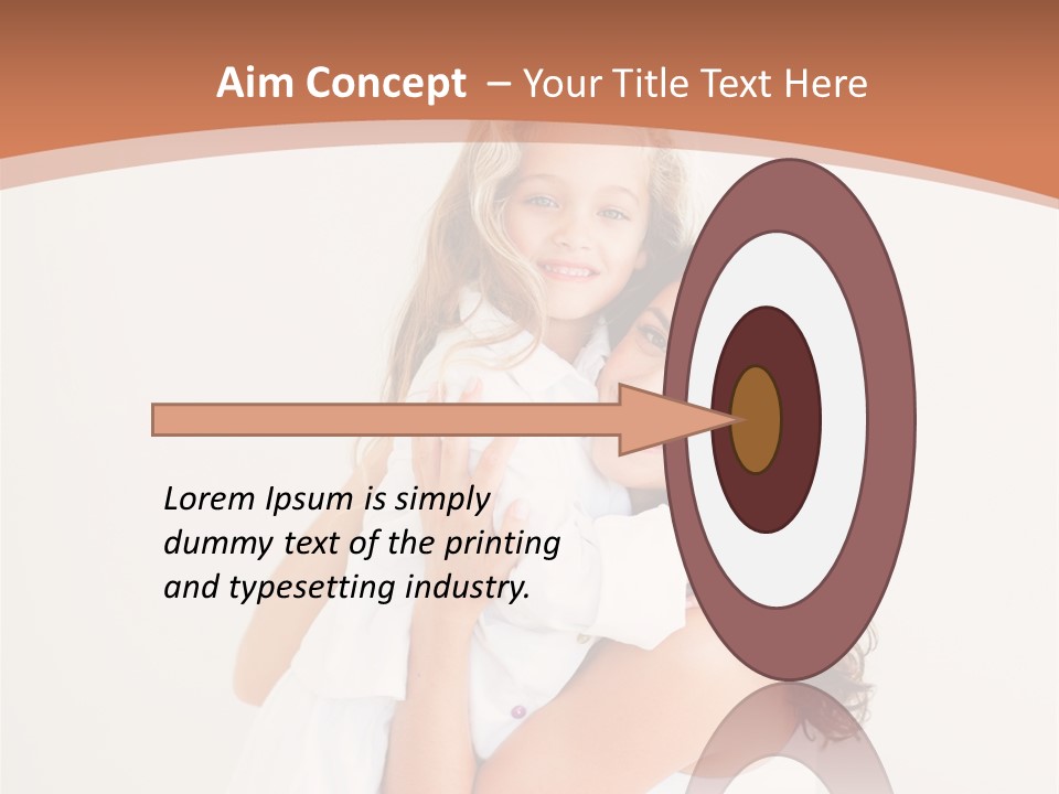 Down Play Hugging PowerPoint Template