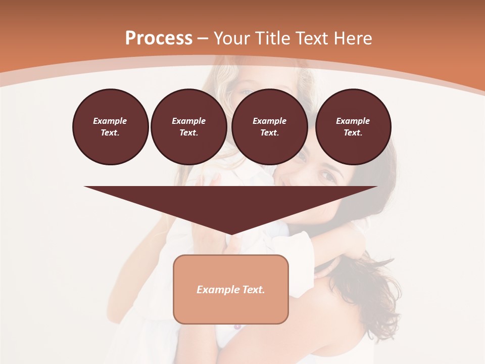 Down Play Hugging PowerPoint Template
