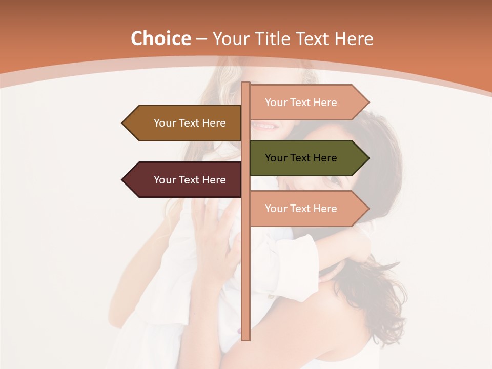 Down Play Hugging PowerPoint Template