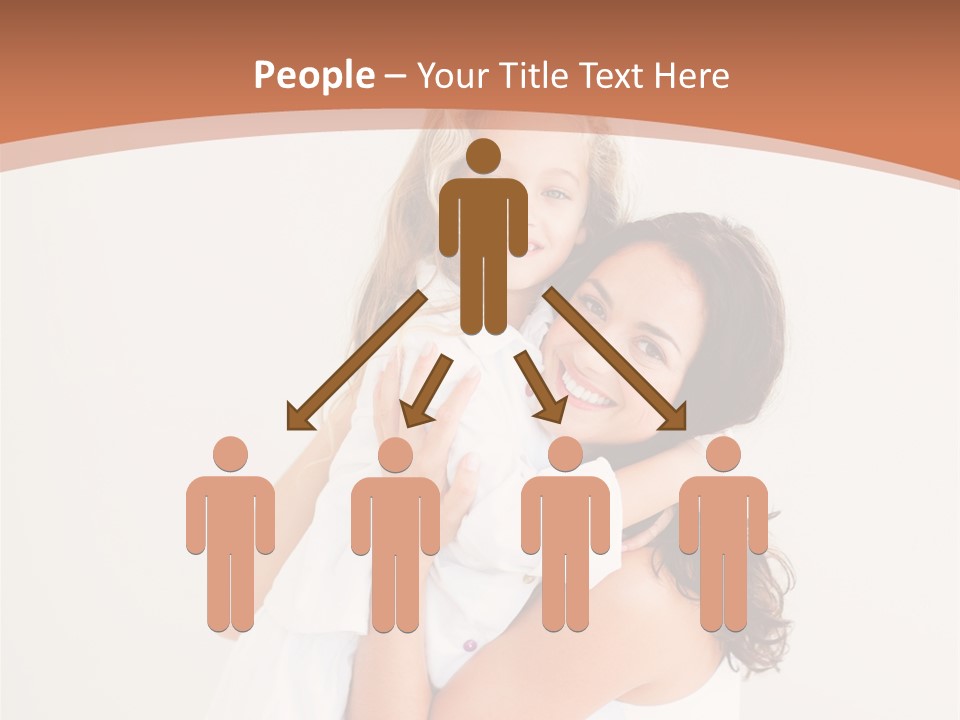 Down Play Hugging PowerPoint Template