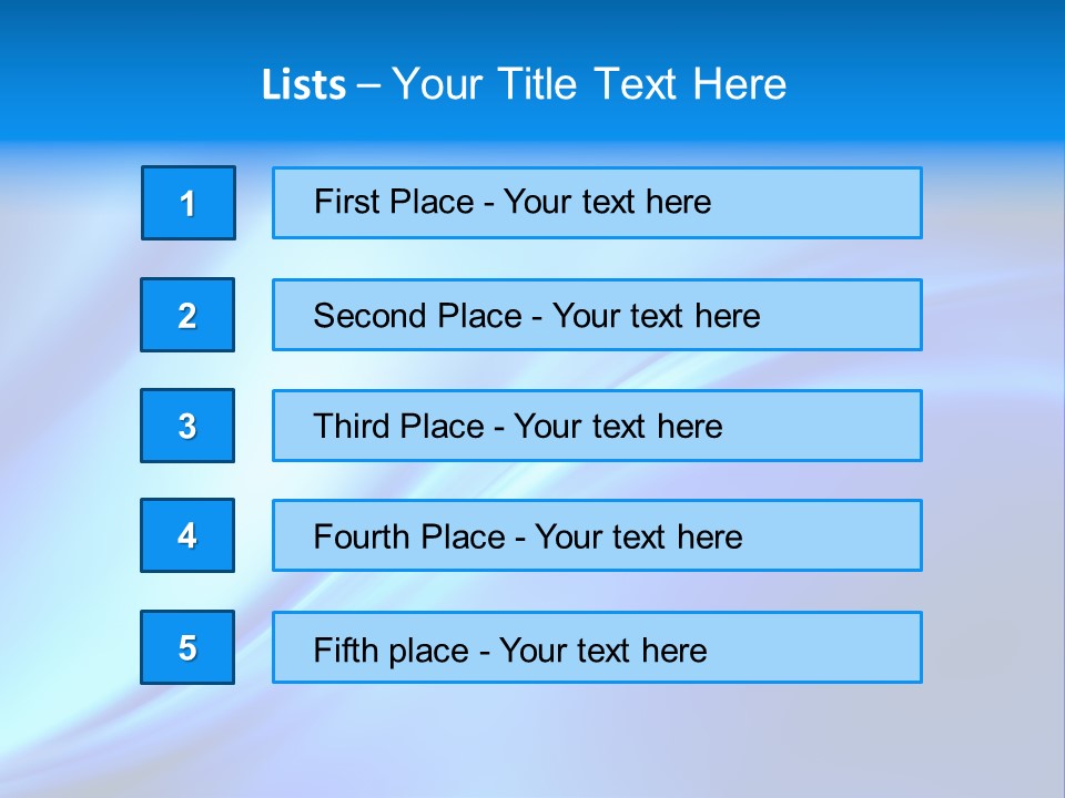 Publicity Print Water PowerPoint Template