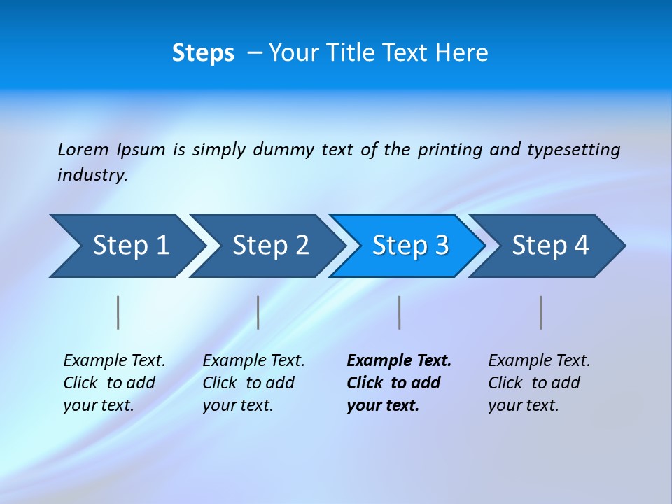 Publicity Print Water PowerPoint Template