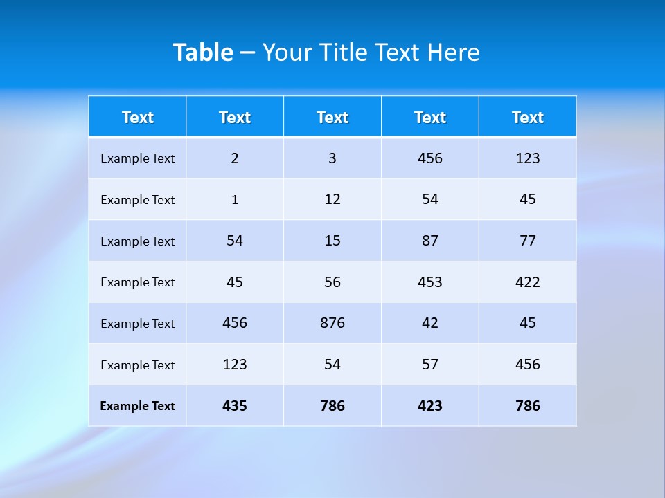 Publicity Print Water PowerPoint Template