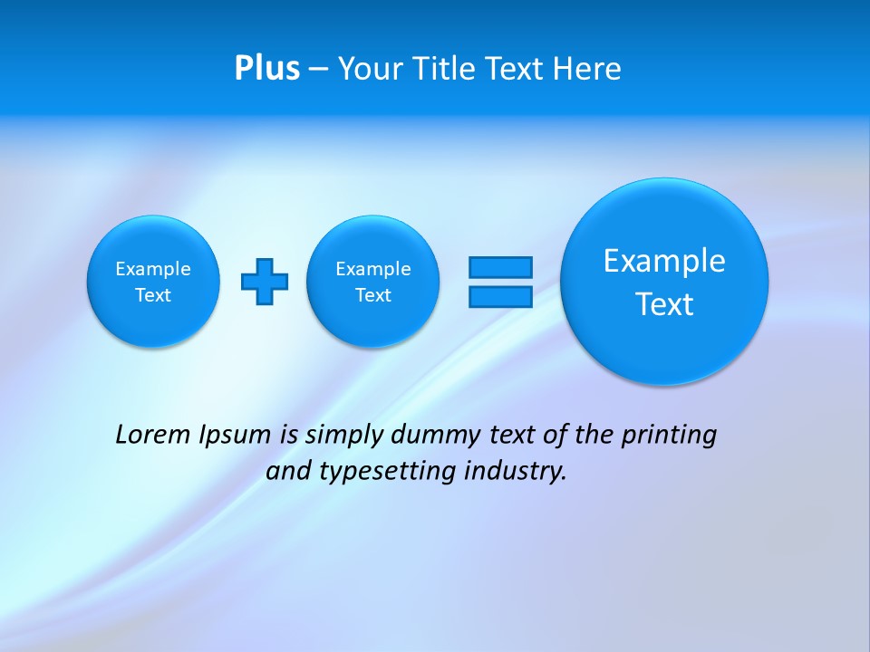 Publicity Print Water PowerPoint Template