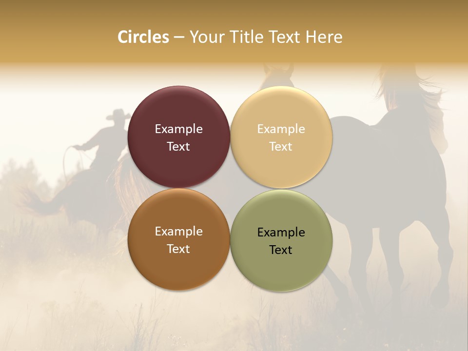 Kick Evening Lasso PowerPoint Template