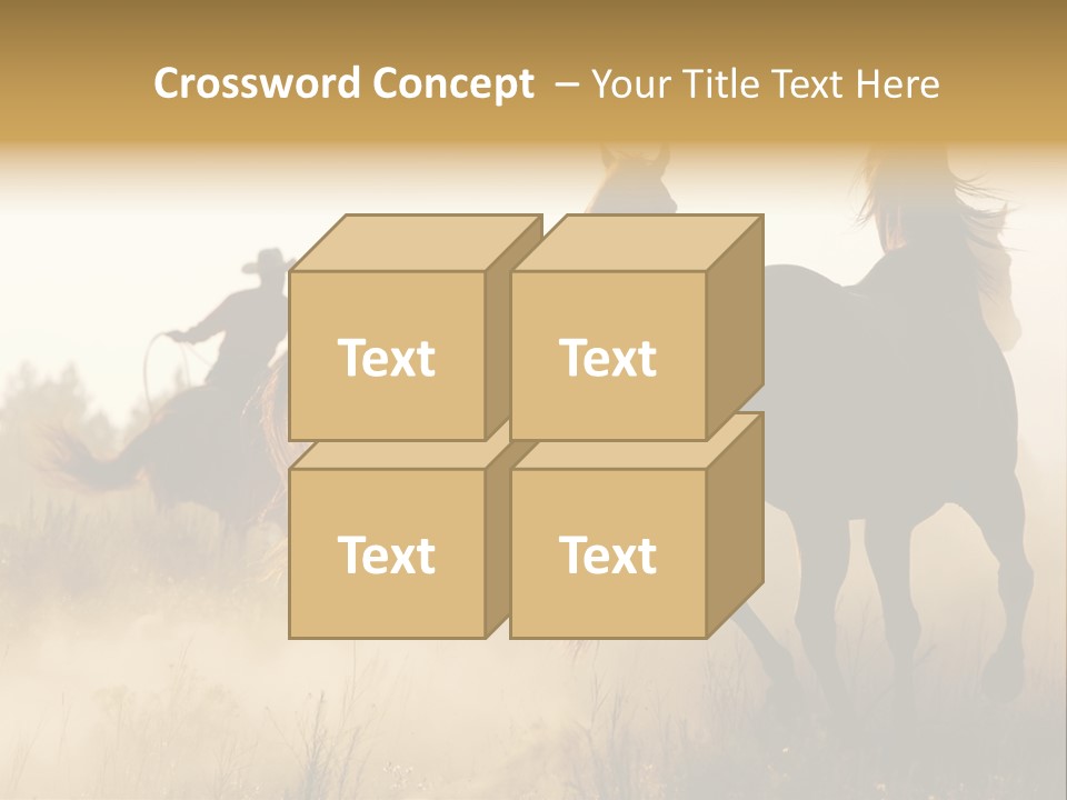 Kick Evening Lasso PowerPoint Template
