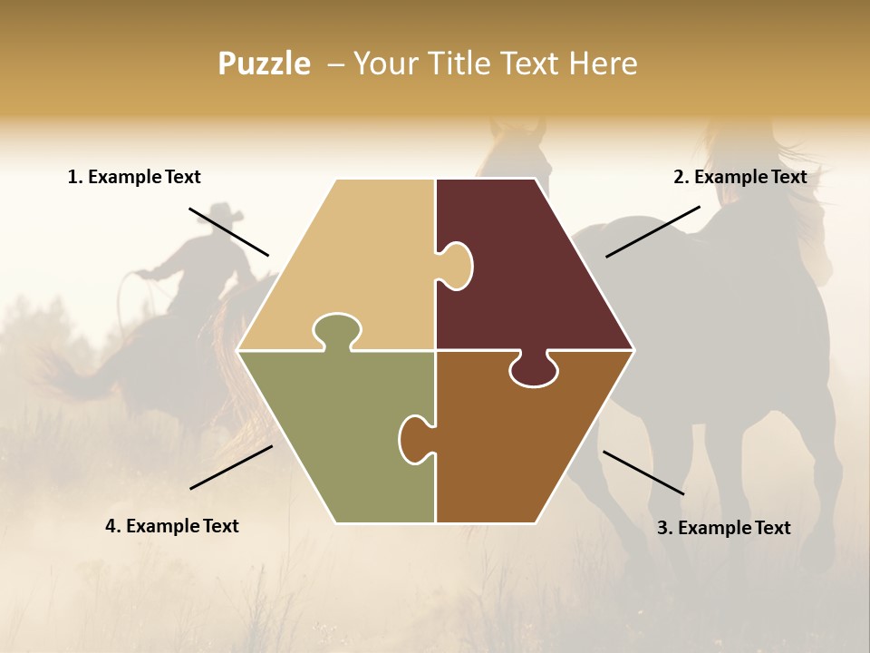 Kick Evening Lasso PowerPoint Template