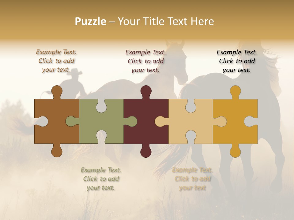 Kick Evening Lasso PowerPoint Template