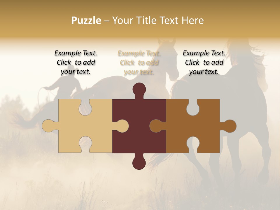 Kick Evening Lasso PowerPoint Template