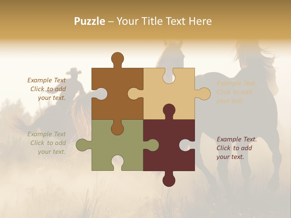 Kick Evening Lasso PowerPoint Template