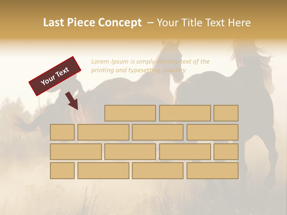 Kick Evening Lasso PowerPoint Template
