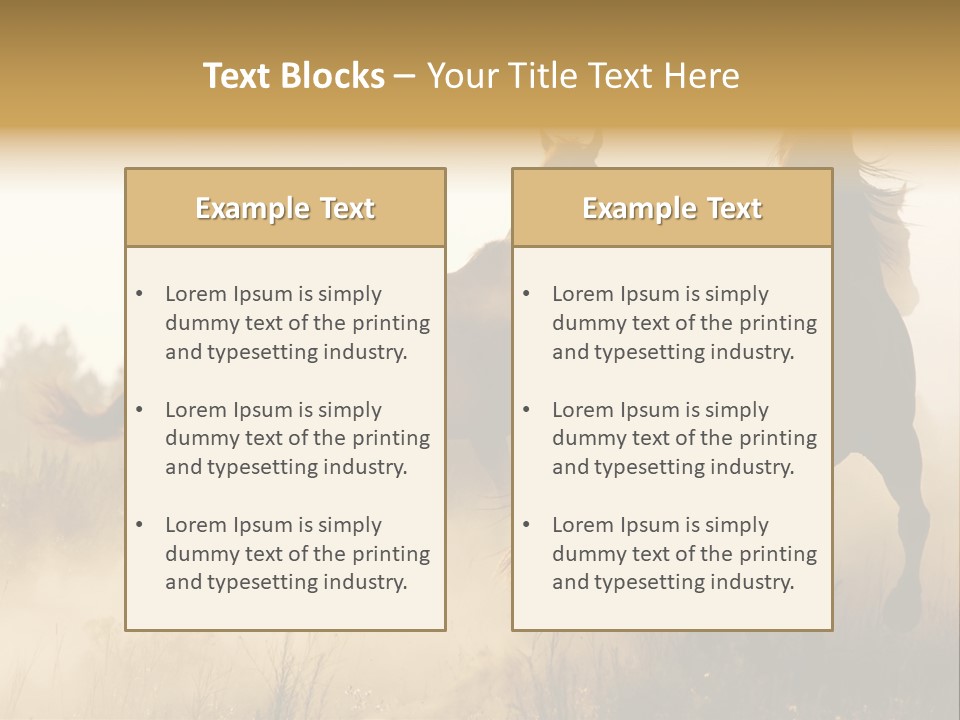 Kick Evening Lasso PowerPoint Template