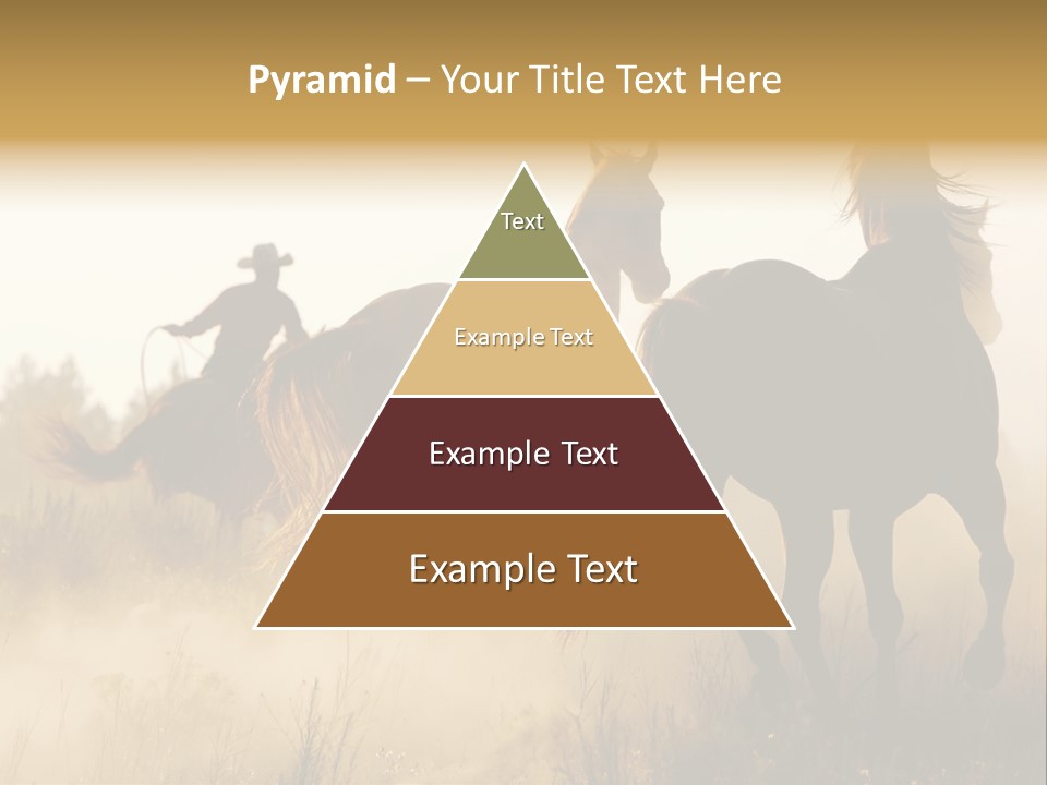 Kick Evening Lasso PowerPoint Template