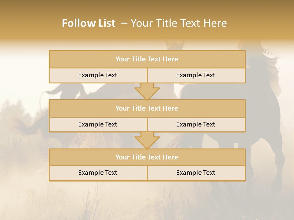 Kick Evening Lasso PowerPoint Template