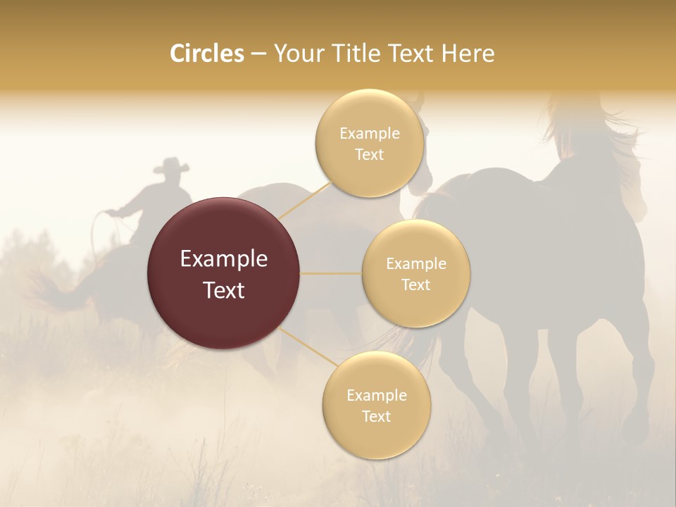 Kick Evening Lasso PowerPoint Template