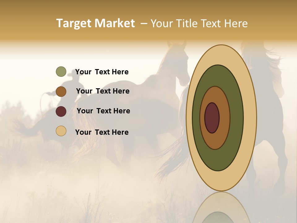 Kick Evening Lasso PowerPoint Template