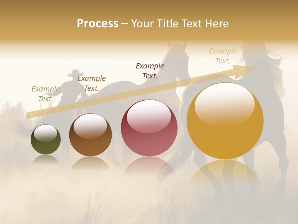 Kick Evening Lasso PowerPoint Template