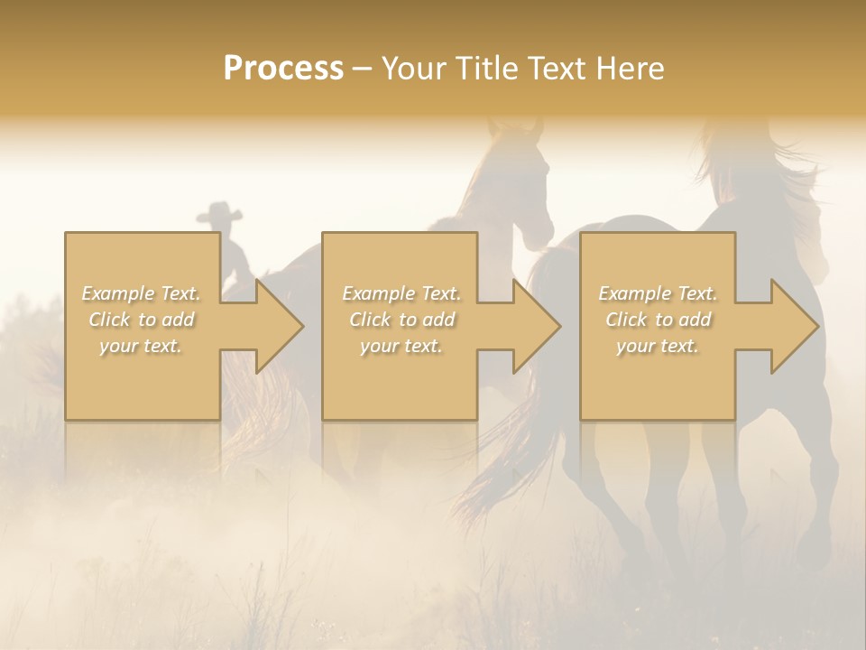 Kick Evening Lasso PowerPoint Template