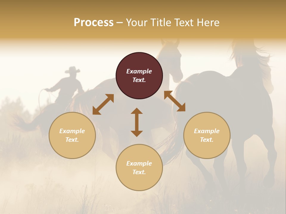 Kick Evening Lasso PowerPoint Template