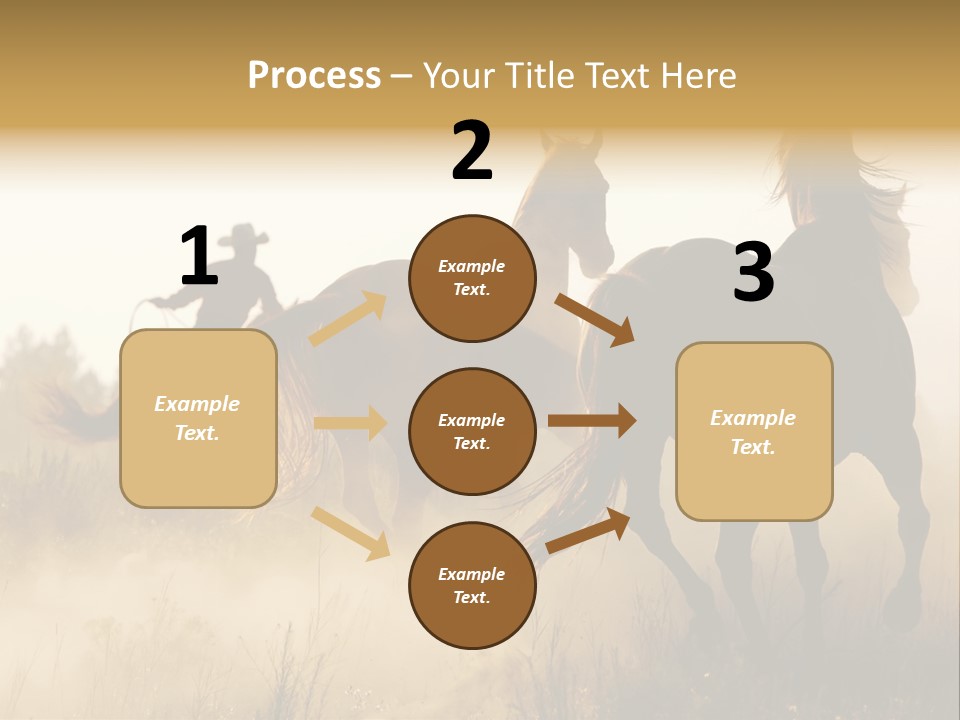 Kick Evening Lasso PowerPoint Template