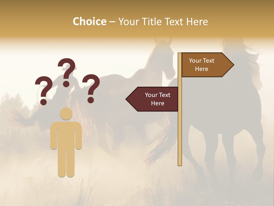 Kick Evening Lasso PowerPoint Template