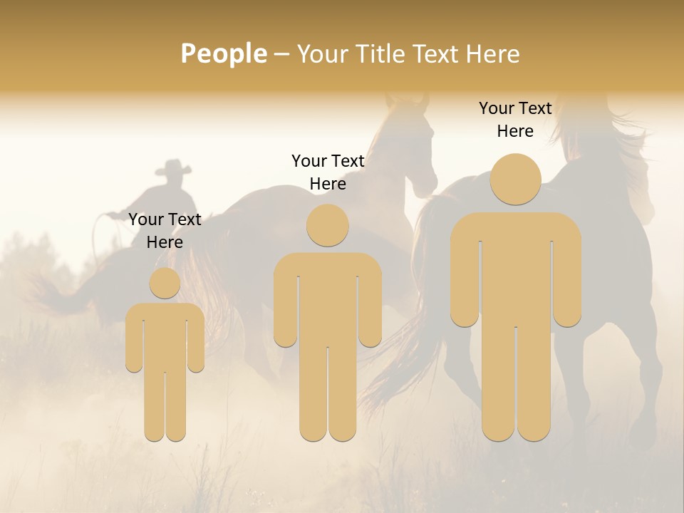 Kick Evening Lasso PowerPoint Template