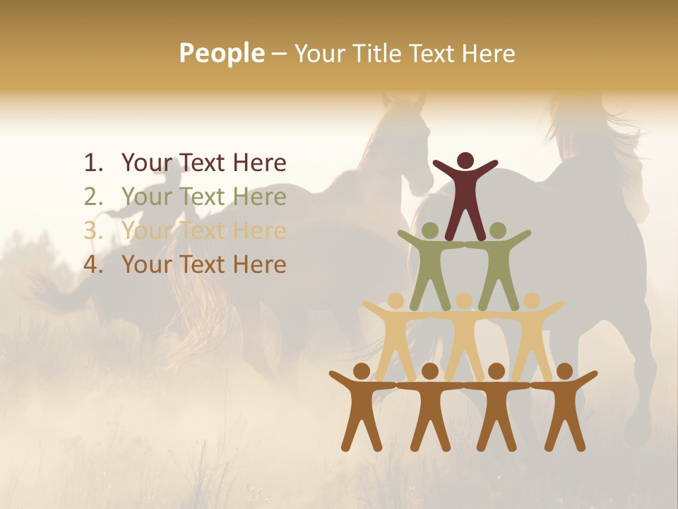 Kick Evening Lasso PowerPoint Template