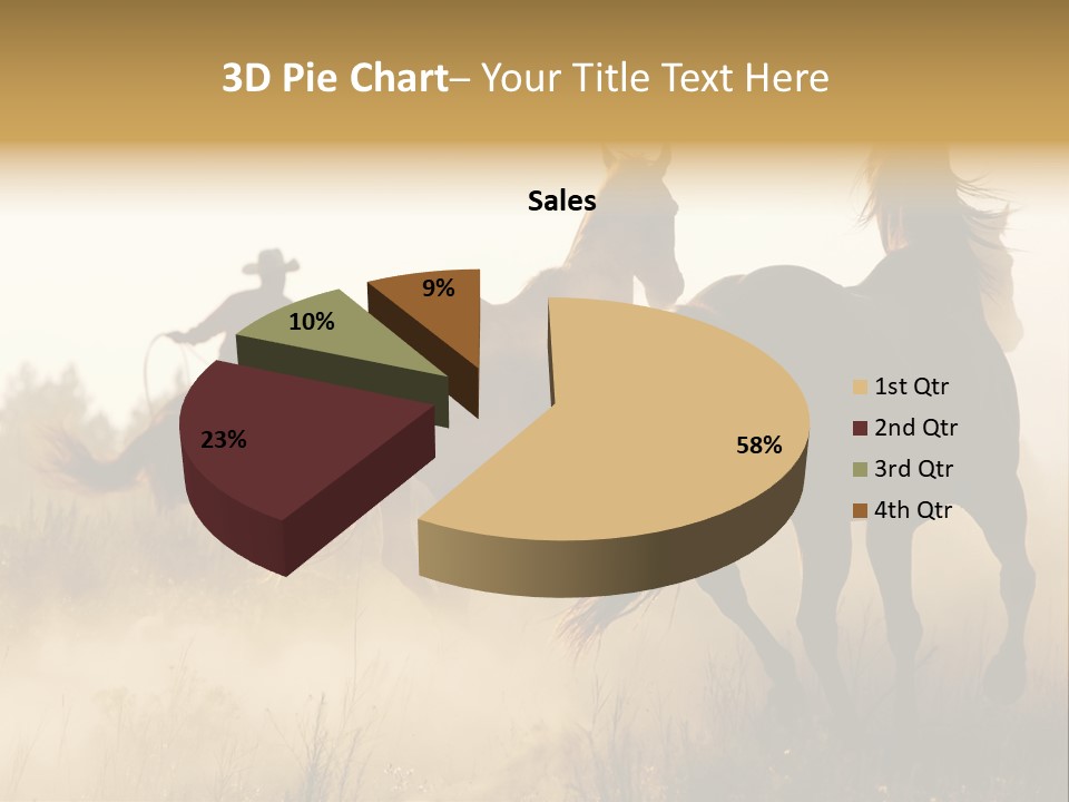 Kick Evening Lasso PowerPoint Template