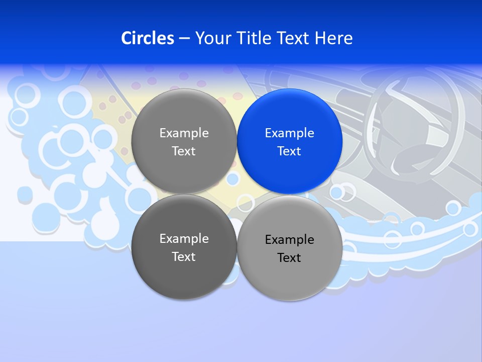 Rudder Vehicle Shampoo PowerPoint Template