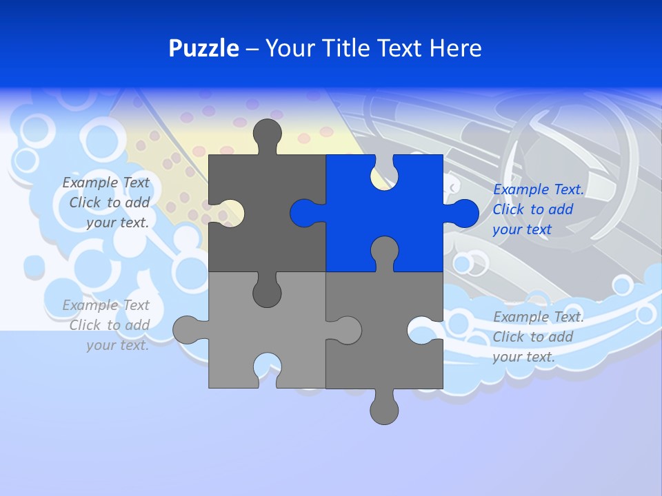 Rudder Vehicle Shampoo PowerPoint Template