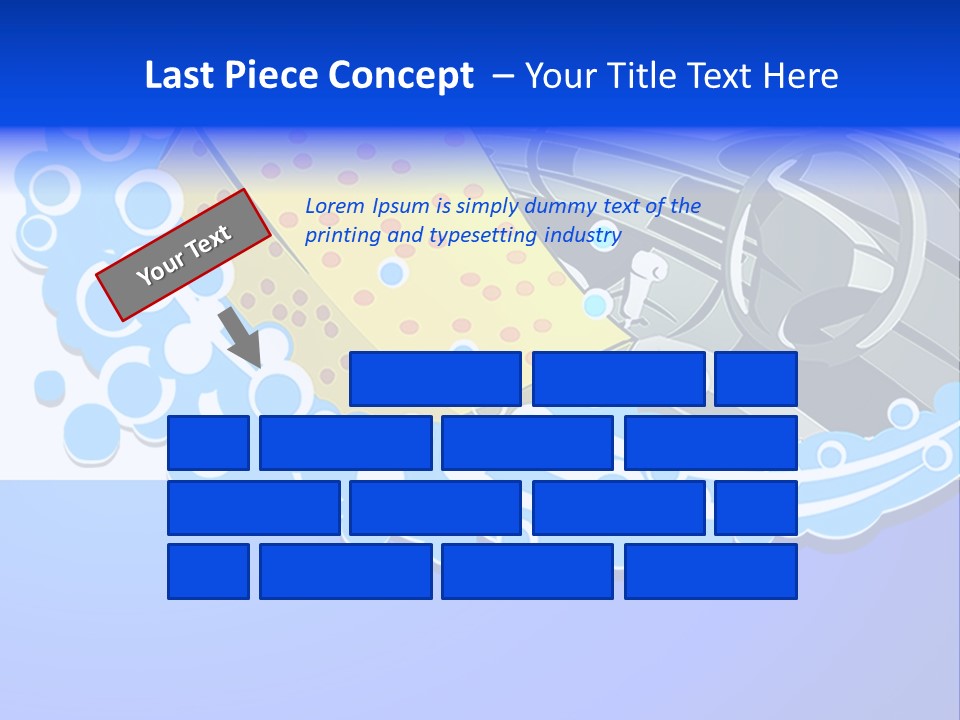Rudder Vehicle Shampoo PowerPoint Template