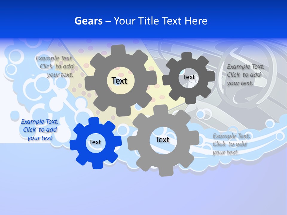 Rudder Vehicle Shampoo PowerPoint Template
