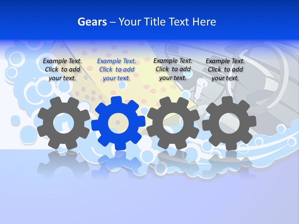 Rudder Vehicle Shampoo PowerPoint Template