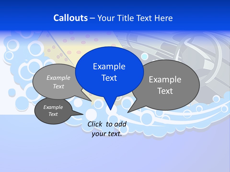 Rudder Vehicle Shampoo PowerPoint Template
