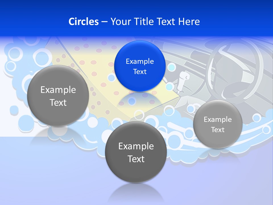 Rudder Vehicle Shampoo PowerPoint Template