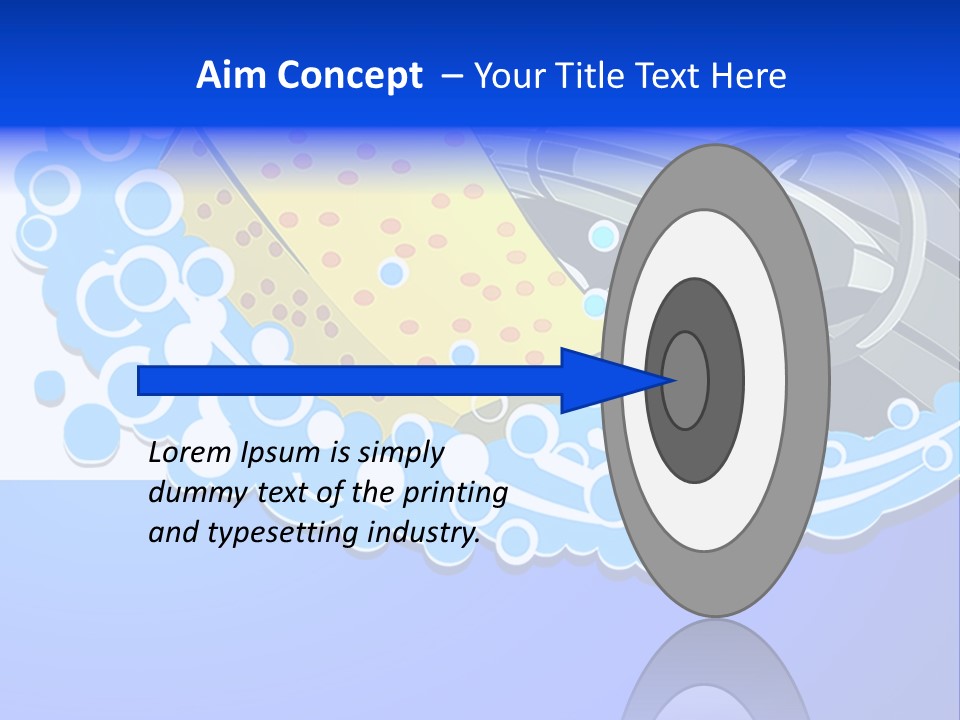 Rudder Vehicle Shampoo PowerPoint Template
