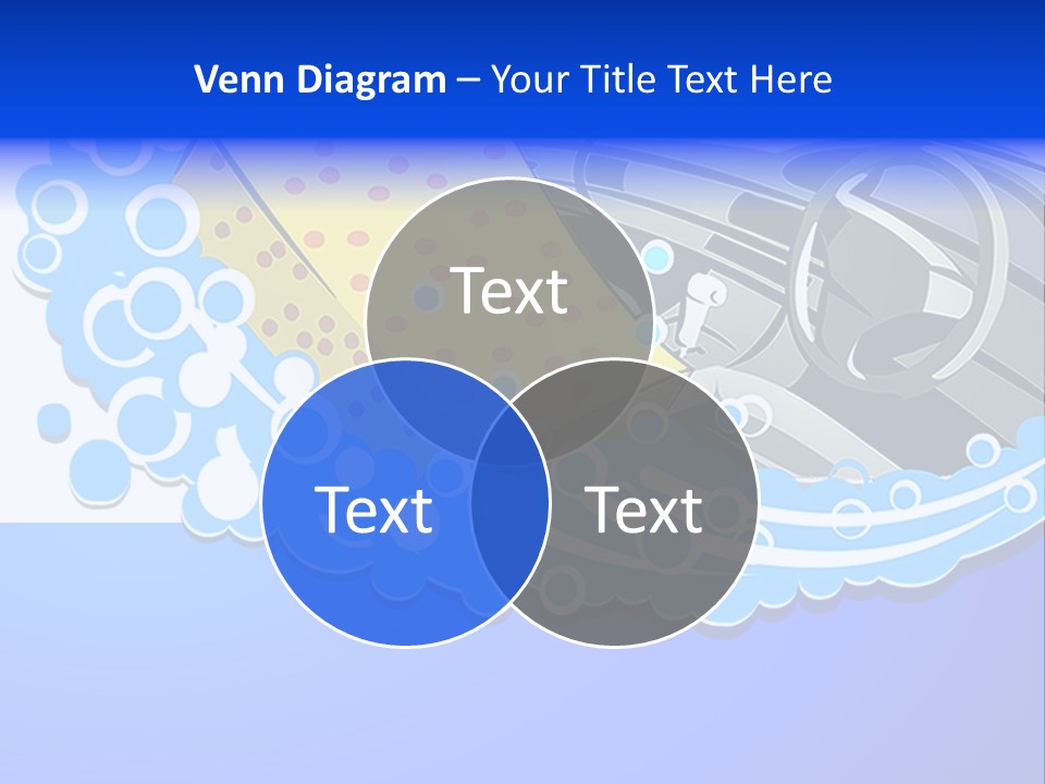 Rudder Vehicle Shampoo PowerPoint Template