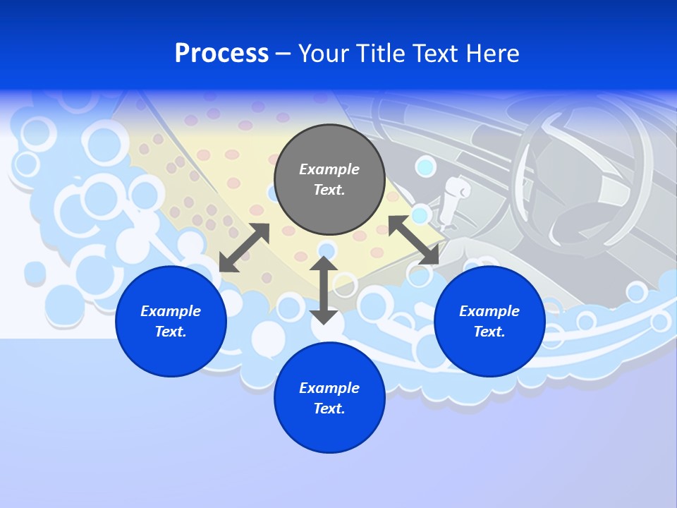 Rudder Vehicle Shampoo PowerPoint Template